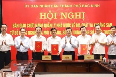 Bắc Ninh bàn giao chức năng quản lý nhà nước về địa chất và khoáng sản về Sở Công Thương