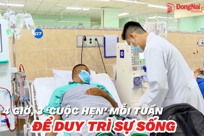[Video] 4 giờ, 3 ‘cuộc hẹn’ mỗi tuần để duy trì sự sống