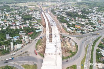 Lên phương án đưa vào khai thác nút giao kết nối cao tốc Biên Hòa - Vũng Tàu với Bến Lức - Long Thành