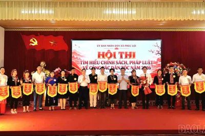 Phúc Lợi tổ chức Hội thi tìm hiểu chính sách, pháp luật về công tác dân tộc năm 2026