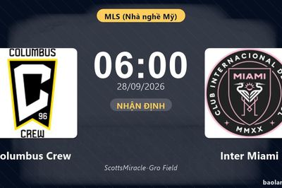 Nhận định Columbus Crew vs Inter Miami: Bản lĩnh sân khách được thử lửa