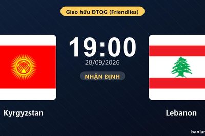 Nhận định Kyrgyzstan vs Lebanon: Áp lực đè nặng chủ nhà