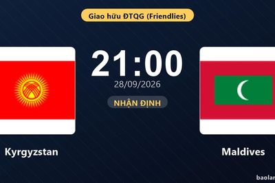 Nhận định Kyrgyzstan vs Maldives: Áp lực đè nặng chủ nhà
