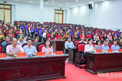 Phường Tam Điệp: Đối thoại giữa người đứng đầu cấp ủy, chính quyền với cán bộ, đoàn viên, hội viên