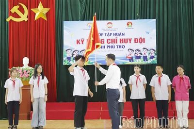 Bồi dưỡng kỹ năng chỉ huy Đội cho 150 học sinh năm học 2026-2027