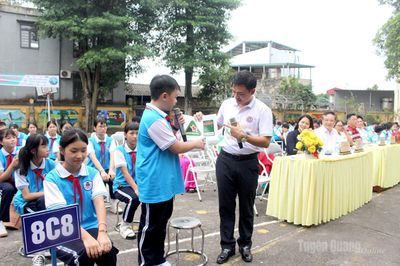 Tuyên truyền tiết kiệm điện, lan tỏa ý thức sống xanh trong học sinh