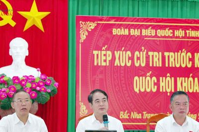 Đoàn ĐBQH tỉnh Khánh Hòa tiếp xúc cử tri phường Bắc Nha Trang
