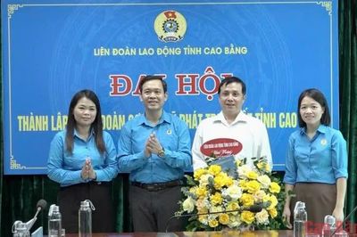 Thành lập Công đoàn cơ sở Quỹ Phát triển đất tỉnh Cao Bằng