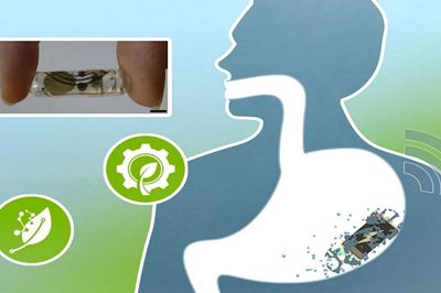 Pin giấy có thể nuốt - hy vọng cho ngành y tế thông minh
