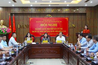 Cử tri kiến nghị nhiều cơ chế, chính sách đối với đội ngũ cán bộ cơ sở