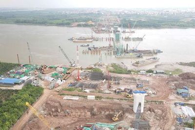Tăng tốc thi công xây dựng tuyến đường kết nối sân bay Gia Bình với Thủ đô Hà Nội