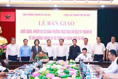 Bí thư Thành ủy Hà Nội Trần Đức Thắng: Công an Thủ đô đi trước một bước trong bảo đảm an ninh, an toàn cho phát triển