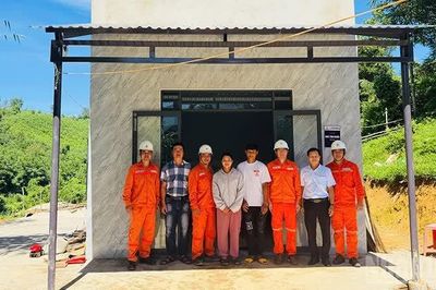 Hỗ trợ xây dựng nhà tình nghĩa cho các hộ nghèo ở xã miền núi Trà Tân