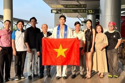 Trương Trọng Hiếu lên đường tranh tài tại Mister Global 2026
