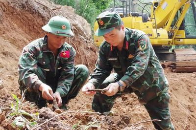 Tuyên Quang xác định 17 vị trí nghi có hài cốt liệt sĩ tại bình độ 300, xã Thanh Thủy