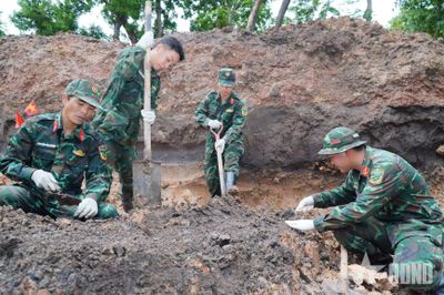 Đẩy nhanh tiến độ tìm kiếm, quy tập hài cốt liệt sĩ