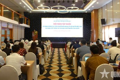 Đà Nẵng: Tập huấn kỹ năng thông tin, tuyên truyền đối ngoại về chủ quyền biển, đảo