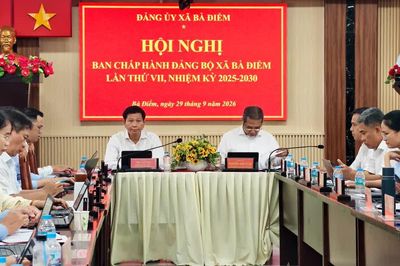Mức độ hài lòng của người dân và doanh nghiệp ở xã Bà Điểm đạt 100%