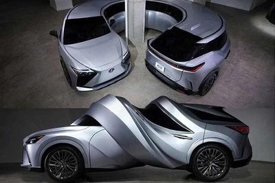[GALLERY] Lexus 'chơi lớn' hô biến RZ thành hình tròn, RX hình xoắn ốc