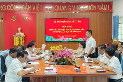 Bộ GD&ĐT khảo sát thực nghiệm đánh giá tái mù chữ tại xã miền núi An Giang