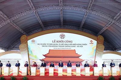 Khởi công Dự án bảo quản, tu bổ, phục hồi Điện Kính Thiên