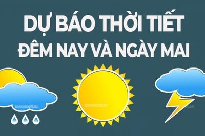 Dự báo thời tiết đêm hôm nay và ngày mai (30/9): Bắc Bộ có nắng nóng; cao nguyên Trung Bộ và Nam Bộ chiều mưa rào rải rác