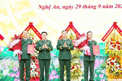 Công bố thành lập Phân hiệu 2 Trường Thiếu sinh quân miền Trung tại Nghệ An