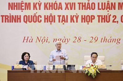 Hoàn thiện 17 dự án luật trước Kỳ họp thứ 2, Quốc hội khóa XVI