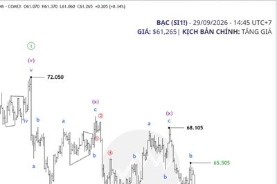 Phân tích bạc 29/9: Bạc điều chỉnh kéo dài, chờ tín hiệu phục hồi