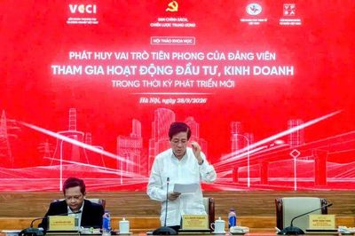 PGS.TS Nguyễn Trọng Điều: Đảng viên làm kinh tế là lực lượng sản xuất tiên tiến của xã hội