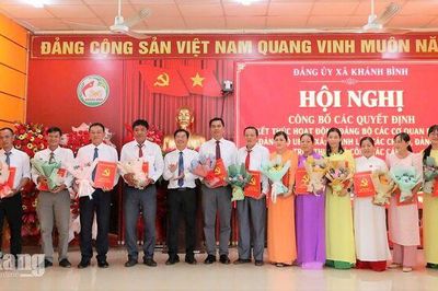 Khánh Bình thành lập mới 13 chi, đảng bộ cơ sở