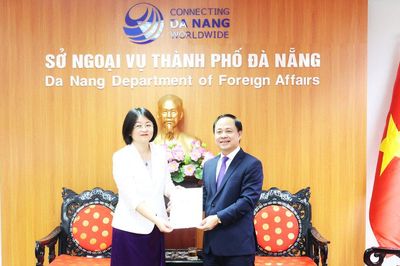 Tân Tổng Lãnh sự Trung Quốc tại Đà Nẵng chào xã giao lãnh đạo thành phố