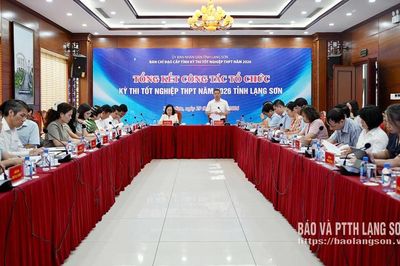 Tổng kết công tác tổ chức Kỳ thi tốt nghiệp THPT năm 2026