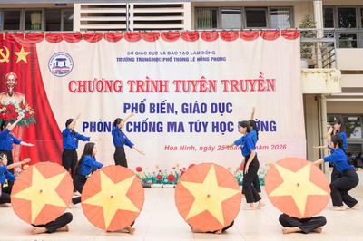 Lâm Đồng đổi mới tuyên truyền phòng, chống ma túy học đường