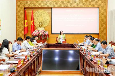 Rà soát tiến độ triển khai các hoạt động tuyên truyền, kỷ niệm 60 năm Ngày hy sinh của Mười nữ dân quân pháo phòng không Lam Hạ