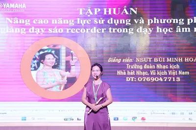 Nâng cao năng lực sử dụng sáo Recorder và kèn phím cho giáo viên âm nhạc