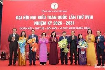 GS. TS. Nguyễn Vũ Quốc Huy được bầu làm Phó Chủ tịch Tổng hội Y học Việt Nam