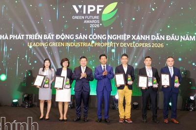 46 đơn vị được vinh danh tại Giải thưởng “Vì tương lai xanh năm 2026"