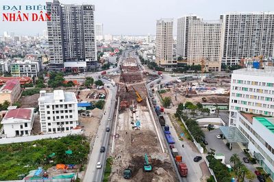 Hải Phòng: Dự án nút giao giữa đường Bùi Viện và Lê Hồng Phong hơn 700 tỷ đồng dần hình thành