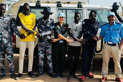 Sĩ quan Công an trúng tuyển vị trí quan trọng tại Nam Sudan