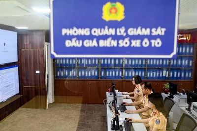 Từ đầu tháng 11 sẽ đấu giá 748.215 biển số xe