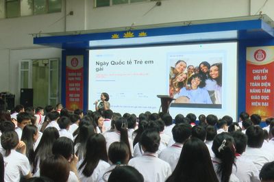 Hà Nội truyền thông chăm sóc sức khỏe trẻ em gái