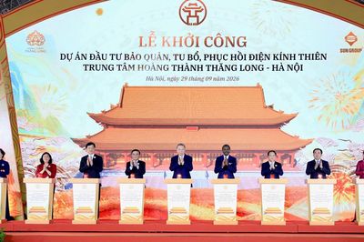 Khởi công tu bổ, phục hồi Điện Kính Thiên: Kết nối quá khứ, hiện tại và tương lai