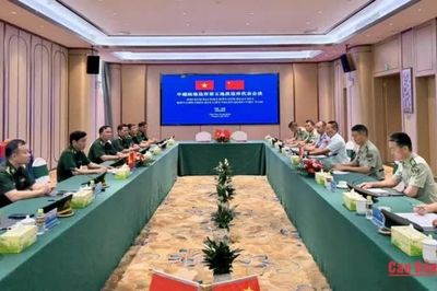 Hội đàm kế hoạch tổ chức diễn tập liên hợp 'Hợp tác biên phòng 2026' Việt Nam - Trung Quốc