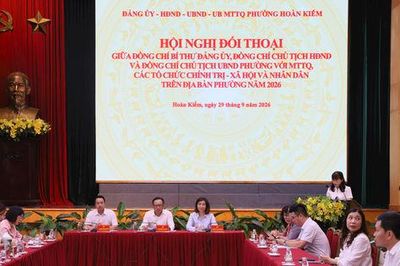 Phường Hoàn Kiếm: Giải quyết kịp thời những kiến nghị của nhân dân