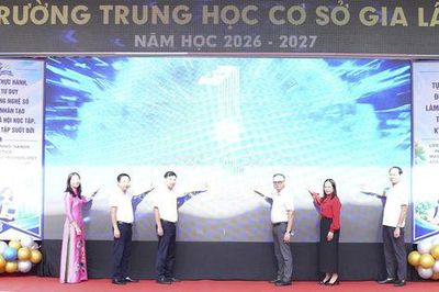 Gia Lâm ra mắt mô hình 'Trường học số'