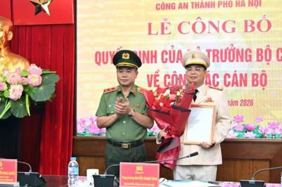 Bổ nhiệm Phó Giám đốc Công an TP Hà Nội, biệt phái đến Ban Tổ chức Trung ương