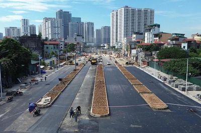 Diện mạo mới Vành đai 2,5 qua Xuân Đỉnh: Đã được thảm nhựa và thông xe kỹ thuật