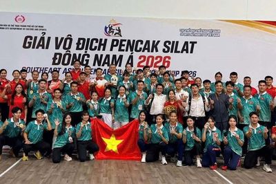 Việt Nam nhất toàn đoàn Giải pencak silat Đông Nam Á 2026