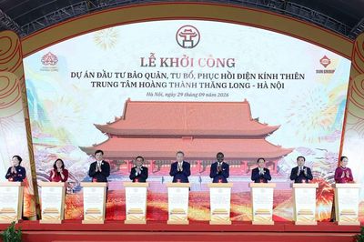 Khởi công Dự án Đầu tư bảo quản, tu bổ, phục hồi Điện Kính Thiên: Phục dựng dựa trên cơ sở khoa học và tính xác thực